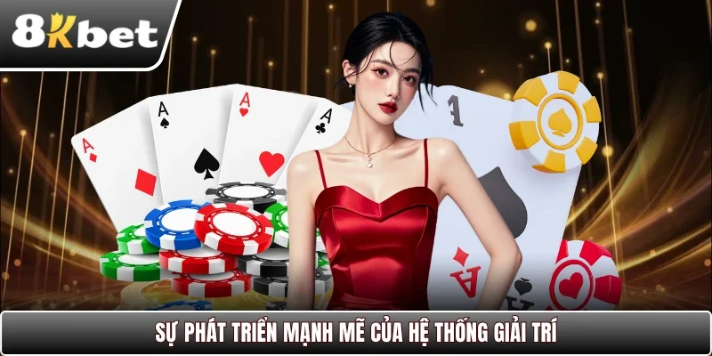 Sự phát triển mạnh mẽ của hệ thống giải trí